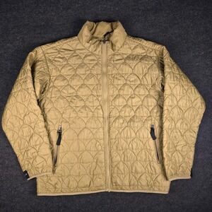 Nike ACG Men's Gold Quilted Thermal Layer 2 Insulated Jacket Packable Size XL